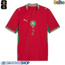 Maglie da calcio Marocco Achraf Hakimi #2 Prima Maglia Mondiali 2026  Manica Corta